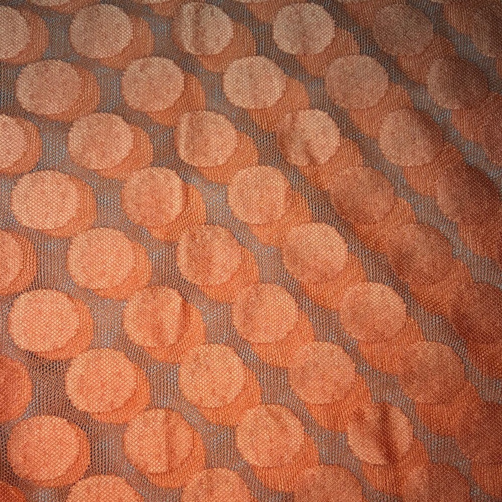 Orange Polka Dot Coverup - Picture 2 of 4